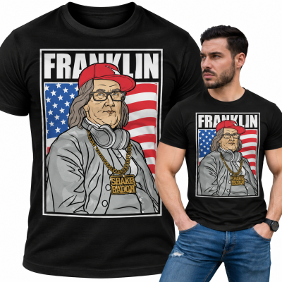 KOSZULKA ŚMIESZNA   FRANKLIN RAPER